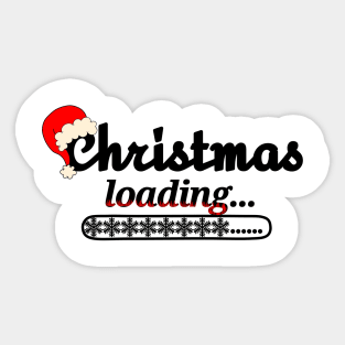 Christmas Loading Sticker
